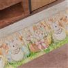 PETTI Artigiani Italiani - Tappeto Cucina Pasqua Antiscivolo Lavabile in Lavatrice, Passatoia Cucina Primavera, Tappeto Pasquale, 52x280 cm, Pasqua 34, 100% Made in Italy