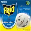 Raid Night & Day Zanzare Base, 1 Diffusore E 1 Ricarica, Senza Fragranza