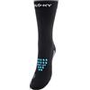FLOKY - S-mash - Calze biomeccanica sportiva - Nero/Azzurro - Taglia L/XL - T3