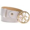 GUESS Noelle Yarmilla Belt W95 White - accorciabile