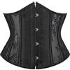ZNTIHZ Corsetto sottoseno traspirante floreale traforato bustier modellante Per Attività Di Fitness(M)