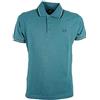 BE BOARD Polo Uomo Manica Corta Taglie Forti 100% Cotone Colori Assortiti (Petrolio, 5XL)