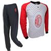JUVENTUS Sicem Pigiama Milan Ufficiale Uomo Adulto Invernale in Caldo Cotone PIGMI115GR (L)