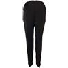 K-Milano Pantaloni da donna con elastico in vita, molto adatti per anziani, nonni, pantaloni con chiusura lampo e pieghe, marrone, 50-52