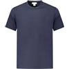 Calvin Klein Uomo T-Shirt Ss Smooth CTTN Solid Crewneck Tee, Zaffiro scuro., L