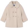 Mayoral Cappotto Pelo per Bambine e Ragazze Sabbia mez 4 Anni (104cm)
