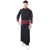 tessile astorino Ricamo 0 - Completo Cuoco Uomo - Divisa Chef Jessi Nera, Scozzese Bordeaux Personalizzabile - Giacca, Pantaloni e Grembiule - Uniforme per Cucina e Ristorante (XL)