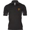 Copytec Polo tattica Alfa UCK Kosovo Esercito di Liberazione Indipendenza Stemma #19336, Nero , XXXXXL