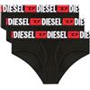 Diesel OXY-D-CORE-3PACK Intimo, Nero, XS Donna