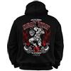 Dirty Ray Arti Marziali MMA Muay Thai Felpa Uomo con Cappuccio B9C (XL)