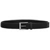Emporio Armani Cintura da uomo EA7 nera, nero, taglia unica