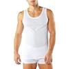 Liabel Canotta Intima Spalla Larga 100% Cotone Mercerizzato, Offerta 3-6-12 Pezzi, Canottiera Intima Uomo in Cotone Estremamente Leggero 1223 (3 Pezzi Bianco, M)