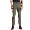 Timberland Stretch Twill Chino Pant (Slim) Leaf Green Pantaloni da Uomo, Foglia Verde, 30W x 34L
