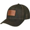 Stetson Cappellino Leather Patch Uomo - Berretto Baseball Fibbia in Metallo, con Visiera, Fodera Estate/Inverno Primavera Estate Autunno Inverno - Taglia Unica Marrone