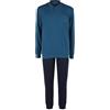 Navigare Pigiama Uomo Caldo Cotone Invernale Serafino con Polsini Vari Modelli (IT, Testo, XL, Regular, Regular, 1911 Jeans)
