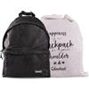 Colourbook - Zaino Casual Elite, 41 x 31 x 16, 23 Litri (Kinetic, Nero)