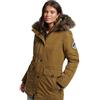 Superdry Damska Parka Ashley Everest, Khaki, Verde, S