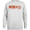 Kwantees Nexus 6 - Blade Runner - Roy Batty Felpa Unisex Grigia Girocollo Eco-Friendly