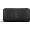 Calvin Klein CKJ Sculpted Zip Around Pipping Black
