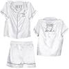 Ginger Ray Pigiama da Donna The Bride XL, Bianco, 46-48, Bianco, XL Piu