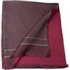 Avantgarde - Sciarpa lana seta uomo made in italy silk wool seide rosso bordeaux bianco