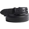 PIQUADRO CINTURA CM 3.5 IN PELLE SPAZZOLATA nero NERO Taglia Unica