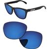 PapaViva Lenti di ricambio per Oakley Frogskin Range OO9284/Frogskin Range Asian Fit OO9284A, Acqua profonda., 0