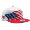 tilgomedal Cappelli Snapback per uomo donna moda papà berretti da baseball, Bandiera Wh Rd Usa, Large-X-Large