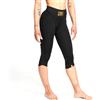 LEONE Pantaloni Donna ABX724 01 Capri Dna Nero (S)