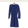 nazarenogabrielli Accappatoio Microfibra Nazareno Gabrielli con Cappuccio e Borsetta Unisex (Blu Royal, XXL)