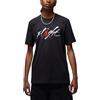 NIKE Jordan T-Shirt da Uomo Flight Graphic Nera Taglia S Codice FB7465-010