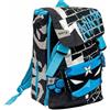 PRESTIGE & DELUXE Zaino Gopop Ninja Round Per Bambini, 3 Scomparti E Tasche Interne, Schienale E Spallacci Imbottiti, Con Fascia Personalizzata E Pop Up, Per Scuole Elementari e Medie - Giochi Preziosi