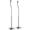 myWall My Wall HS1SL - Set 2 piedistalli per altoparlante, portata 9 kg (2 x 4,5 kg), colore: Nero