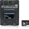BITFUNX Scheda di memoria PSxMemCard Gen2, supporta l'aggiornamento del firmware, archiviazione illimitata e SD2psXtd, include una scheda microSD da 8 GB, scheda di memoria ad alta velocità per
