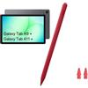 thexxa Pennino per Samsung Galaxy Tab A11/A9/A9+Plus con ricarica rapida, touchscreen preciso a stilo S Pencil (Rosso)