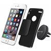 Techly 022298 Supporto Magnetico da Auto per Smartphone e Tablet Nero Nero