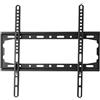 LINK LKBR67 Staffa a Muro Ultra Slim per TV LED/LCD da 26 a 60 Fino a 50 kg - Compatibile VESA 200x200 a 400x400 - Sporgenza di 23 mm - Design Aperto per Migliore Ventilazione - Colore Nero