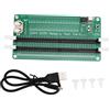 ciciglow Tester, Tester Memoria DDR4 PC Desktop Scheda Test Analizzatore Diagnostico Slot Scheda Test DDR4 con Luce LED