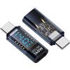 ulapithi Adattatore di tipo C USB 4.0, adattatore di tipo C USB per auto | USB C maschio 8K/60Hz USB Femmina - Convertitore cavo di ricarica, cavo di ricarica USB di tipo C, ricarica rapida