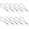 susiodeu 10pcs Anti-Perso Telefono Cordino Anello Staffa Chiusura Corda Corde Bigiotteria Cinturino da Polso a Mano Portachiavi Ganci Accessori per Borse