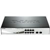 D-Link DGS-1210-08P Smart Switch Gestito, 8 Porte Gigabit, PoE