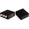 GBC Cod. 14.2800.91-MINI CONVERTITORE AV RCA/HDMI Ridottissime dimensioni (solo 60X56X21mm) per il nuovo convertitore AV RCA/HDMI di GBC. Supporta u...