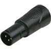 DAP Audio DMX - Adattatore XLR maschio a 3 poli su RJ45 femmina