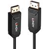 LINDY Cavo ibrido DP 2.0 UHBR10 in fibra ottica da 10 m
