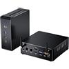 Mavsloly Mini PC con i9-13900H, 64GB di RAM DDR4, SSD PCIE4.0 da 1TB, 1* HDMI, 1* DisplayPort, 1* USB-C, supporto per triplo display, 8K, 2* LAN, Wi-Fi 6e, Windows 11 Pro (TPM2.0)