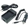 vhbw caricabatterie compatibile con Canon DM MVX4i, DV 4i MC, DV X4i, HR10, HV10, MVX1s, MVX450, MVX460 camera - Stazione di ricarica