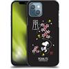 Head Case Designs Licenza Ufficiale Peanuts Boccioli di Ciliegia Snoopy Orientale Custodia Cover Dura per Parte Posteriore Compatibile con Apple iPhone 13