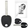 MT KEY Chiave di ricambio per auto vergine HU134 compatibile con KIA Venga anno di costruzione 2009-2014