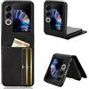 BellaCase Custodia ZTE Nubia Flip 2 [Slot per Carte] [Caso Pratico] Compatibile con lo Smartphone ZTE Nubia Flip 2(Nero)