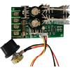 ZEZEFUFU 10-60V PWM Modulo di azionamento ad alta potenza PWM DC Motor Speed Controller Interruttore DC 20A Regolatore di Tensione Corrente